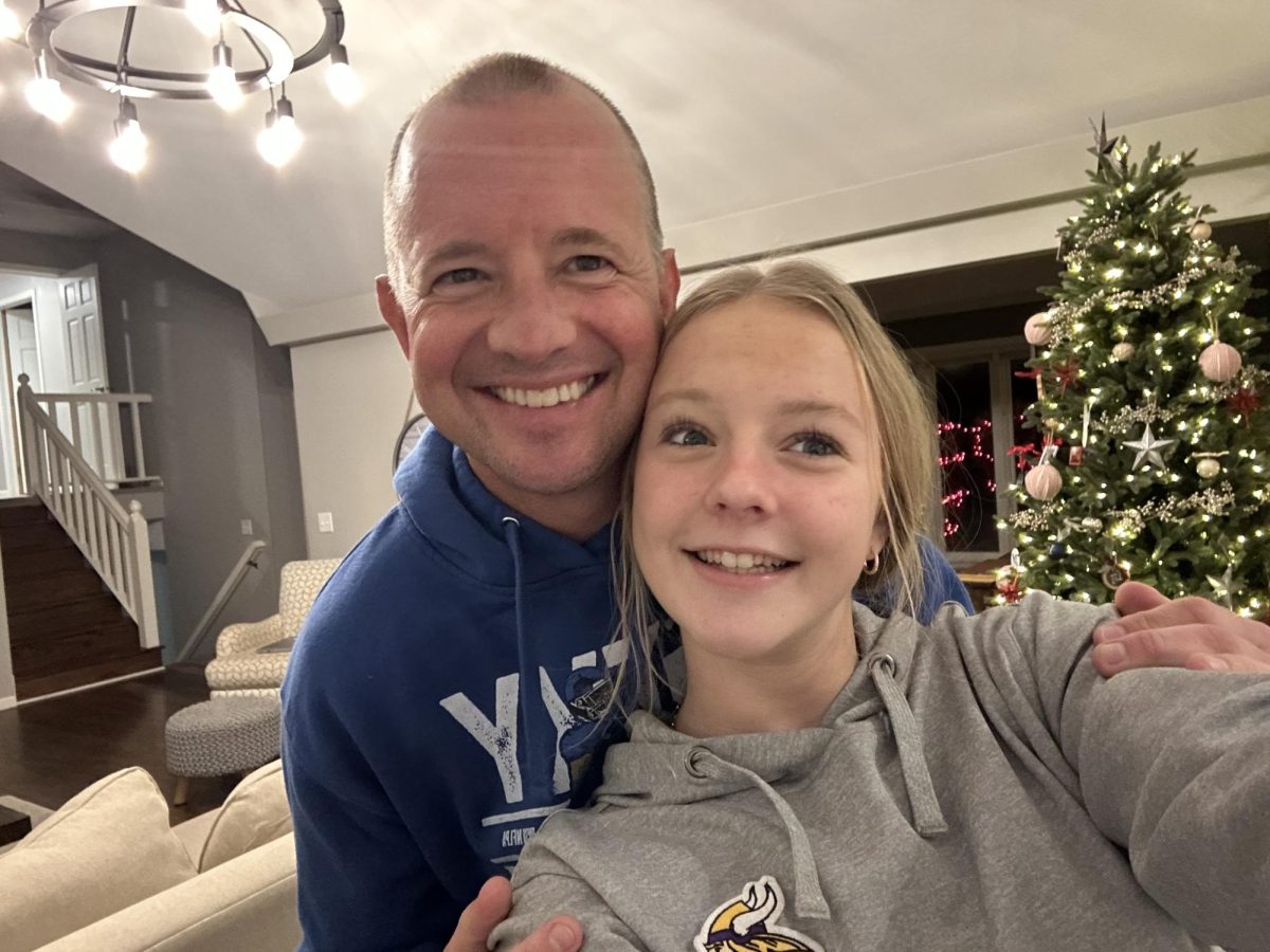 Post conversation smiles with my dad!