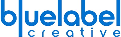 Blue label creative.