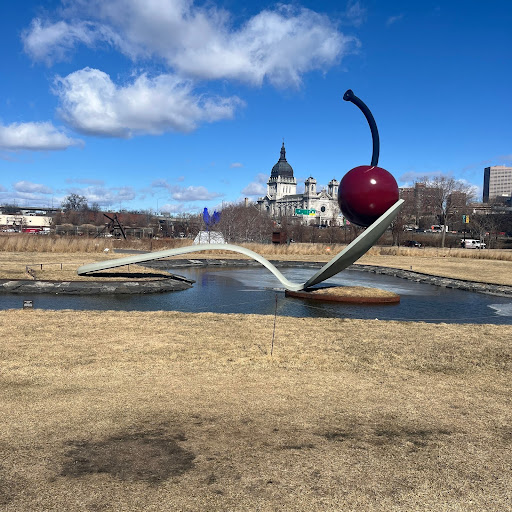 The crown piece of Minneapolis, the Spoonbridge and Cherry. The famous stature stands tall as a symbol of Minnesota, without a chip or scratch.
